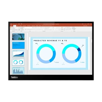 Монитор 14.0 ThinkVision M14d WLED LCD 63AAUAT6WL
