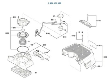 Ручка для пылесоса BOSCH GAS35MAFC 100
