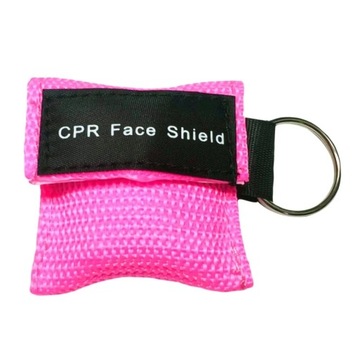 CPR Face Shield Mask Keychain Keying Outdoor Emergency Kit CPR Face