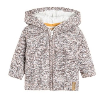 Cool Club Sweter chłopięcy z kapturem r 80
