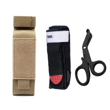 Тактическая сумка для первой помощи ifak Molle EDC, сумка для ножниц, держатель для жгута