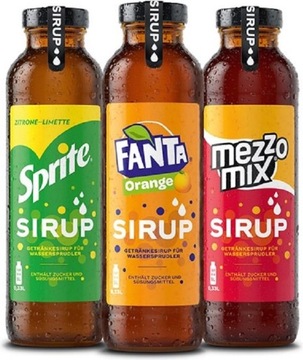 3x SODASTREAM 7UP КОНЦЕНТРАТНЫЙ СИРОП MIRINDA PEPSI