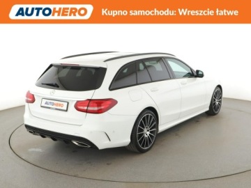 Mercedes Klasa C W205 Kombi 180 156KM 2016 Mercedes C 180 Automat AMG Line Panorama Navi, zdjęcie 6