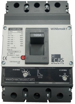 WYŁĄCZNIK KOMPAKTOWY MOCY 160A C&S ELECTRIC