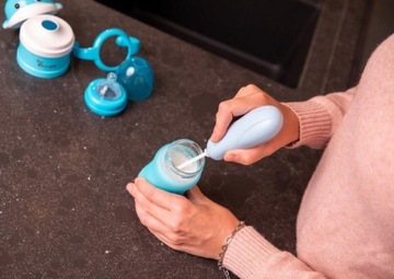 Миксер с мешалкой для сухого молока, Цвет Розовый