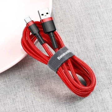 Кабель Baseus Cafule 2A, 300 см, USB-USB-C