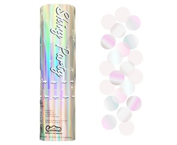 Konfetti Shiny Party kółeczka opalizujące 15 cm