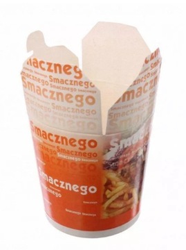 Kebab box 500ml nadruk 