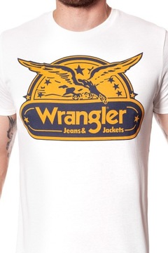Męska koszulka t-shirt Wrangler SS EAGLE TEE S