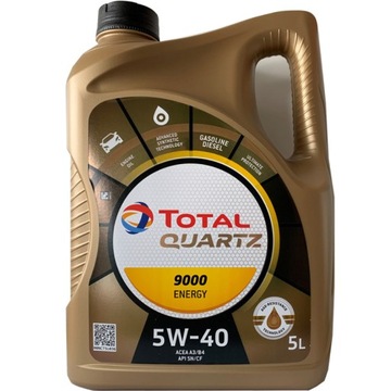 Total Quartz 9000 Energy 5W40 op. 5l