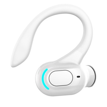 Słuchawki bezprzewodowe Bluetooth Wodoodporne ładowanie USB Hi Fi Business Białe