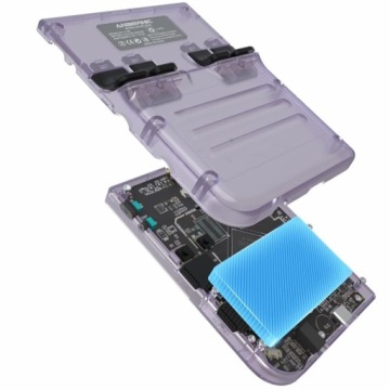 Портативная мобильная игровая консоль в стиле ретро Anbernic RG35XX 64 ГБ IPS фиолетовая