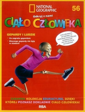 KOLEKCJA CIAŁO CZŁOWIEKA nr 56 + dodatki