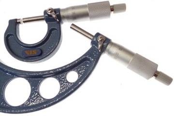 MIKROMETR MIKROMIERZ ZEWNĘTRZNY 0-150 ZESTAW 6 SZT VIS ZESTAW MIKROMETRÓW