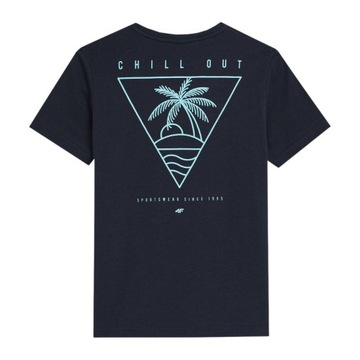 ФУТБОЛКА ДЛЯ МАЛЬЧИКОВ 4F ДЕТСКАЯ ФУТБОЛКА