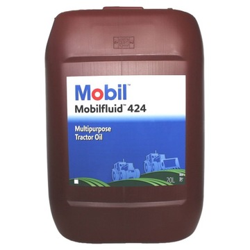MOBIL MOBILFLUID 424 20L. OLEJ HYDRAULICZNO PRZEKŁ