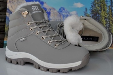 ТЕПЛАЯ ЗИМНЯЯ ОБУВЬ ТРЕККИНГОВЫЕ СНЕЖНЫЕ БОТИНКИ ТУРИСТИЧЕСКИЕ СПОРТИВНЫЕ ДЛЯ МОЛОДЕЖИ И ЖЕНЩИН