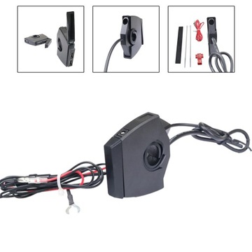 Зарядное устройство для мотоцикла Автомобильное зарядное устройство Dual USB для смартфонов с газонокосилкой, лодкой