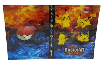 3D-альбом для коллекционных карточек POKEMON, 240 микс-карточек