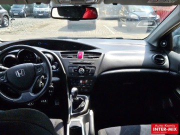 Honda Civic IX Hatchback 5d 1.6 i-DTEC 120KM 2014 Honda Civic Niski przebieg 1.6 Diesel 120KM, zdjęcie 22
