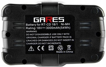 Bateria Akumulator do Einhell CDD9.6 CCD9,6 ES Plus BP-CDD9.6 486828 18V