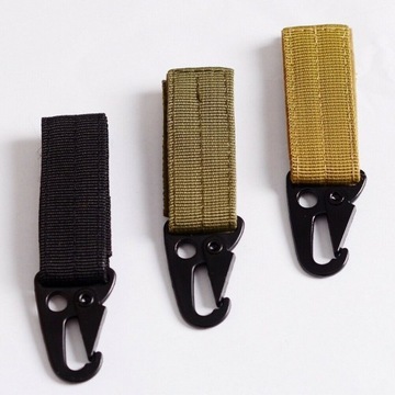 РЮКЗАК СУМКА С РУЧКОЙ EDC MOLLE РЕМЕНЬ КАРАБИН КУЛОН ЗЕЛЕНЫЙ