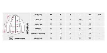 Dimaro Lady черная женская толстовка Viking XL