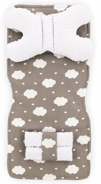 ВСТАВКА ДЛЯ КОЛЯСКИ, КОВрик БАБОЧКА + РЕМНИ ДЛЯ ОБЛАКА 4-в-1