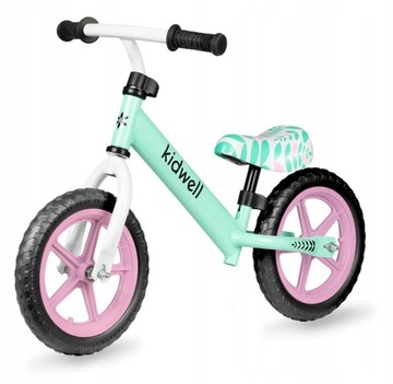 Rowerek biegowy jeździk Kidwell Rebel koła 12'' miętowy