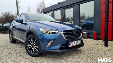 Mazda CX-3 Crossover 2.0 SKY-G 120KM 2017 Mazda CX-3 2.0benz Automat Navi kamera LIFT head up 100 bezwypadek 2.0, zdjęcie 6