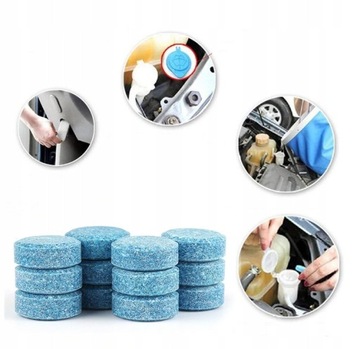 Жидкость для омывателя ветрового стекла в таблетках, концентрат