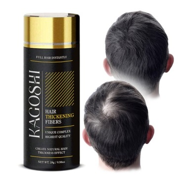 Волокна Kagoshi Hair Fibers 28 г Утолщают выпадение волос Лучшие микроволокна
