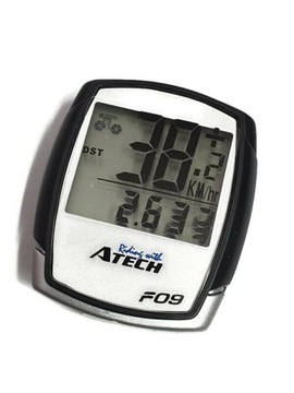 Licznik rowerowy Atech 9 funkcji