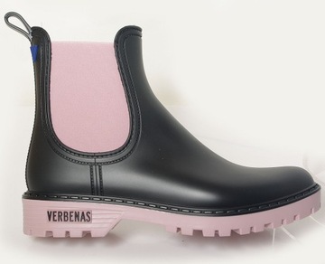 Verbenas GAUDI kalosze mate negro antique 576 0020434 38