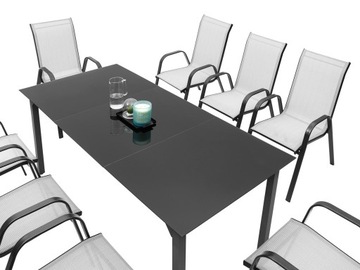 САДОВАЯ МЕБЕЛЬ ТЕРРАСА 8 САДОВЫХ СТУЛЬЕВ НАБОР