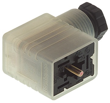 GML 209 NJ LED 120 VR YE złącze do elektrozaworu rozstaw 11mm, 110/120V
