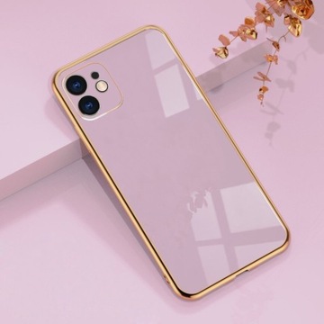 ГЛАМУРНЫЙ ЧЕХОЛ ДЛЯ IPHONE 11 СИЛИКОНОВЫЙ ЧЕХОЛ + СТЕКЛО