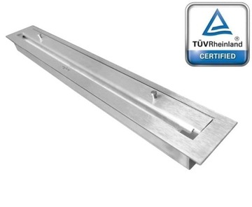 Biokominek narożny SIMPLE fire CORNER 1200 L SZYBY