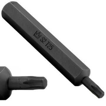 BIT KOŃCÓWKA GROT 10 mm TORX 25x75 mm S2 SOLIDNY EXCLUSIVE RICHMANN C3303