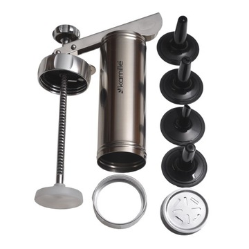 MASZYNKA PRASKA DO CIASTEK CIASTA DEKORATOR TORTÓW SZPRYCA DO OZDÓB KAMILLE