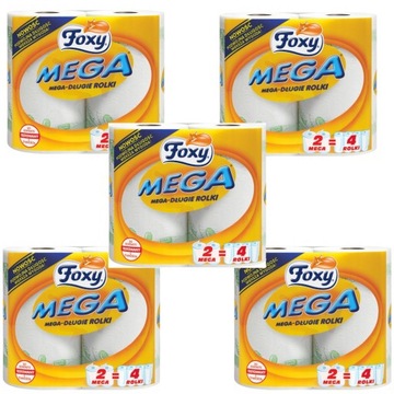 Ręczniki papierowe kuchenne Mega Foxy 5x2 sztuki