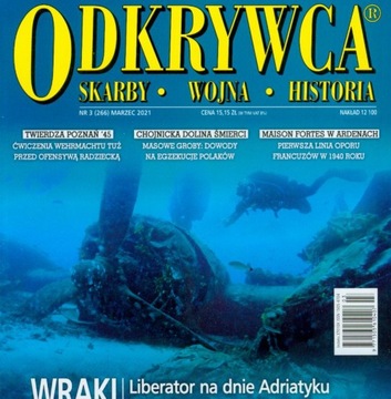 ODKRYWCA 3/2021 FESTUNG POSEN KOPALNIA HULFE GOTTE