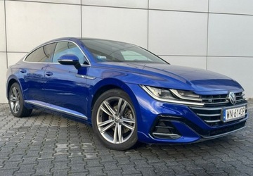 Volkswagen Arteon Fastback Facelifting 2.0 TSI 190KM 2021 Volkswagen Arteon Piekny kolor DSG R-LINE FV 23 2.0 Benzyna 190KM, zdjęcie 6