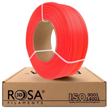 Filament Refill PLA Starter Rosa3D Neon Orange 1kg