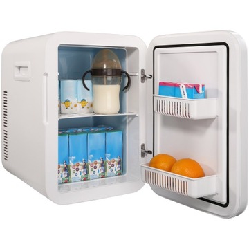 Mini lodówka Mała Lodówka 20L Chłodzenie I Ocieplenie 355 x 280 x 410 mm