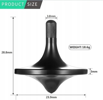 Bączek ze stali nierdzewnej EDC Little Fidget Toy