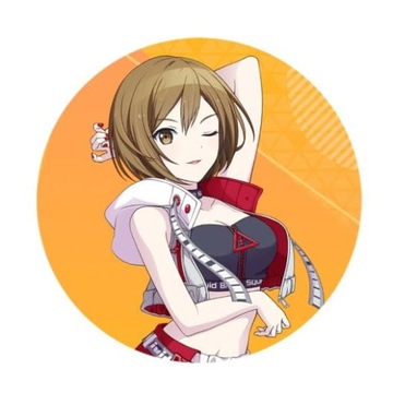 Przypinka Vocaloid Meiko 58mm prezent dla fana Anime
