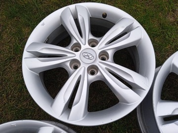 4× DISK HLINÍK HYUNDAI 6.5" X 17" 5X114.3 ET 48