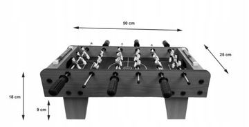 Столовый футбольный стол для футбольного стола для футбольного футбола 18 Нео спортивных игроков