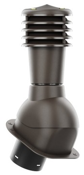 ВЕНТИЛЯЦИОННЫЙ ДЫМОХОД 125 ДЛЯ МЕТАЛЛОПЛИТКИ